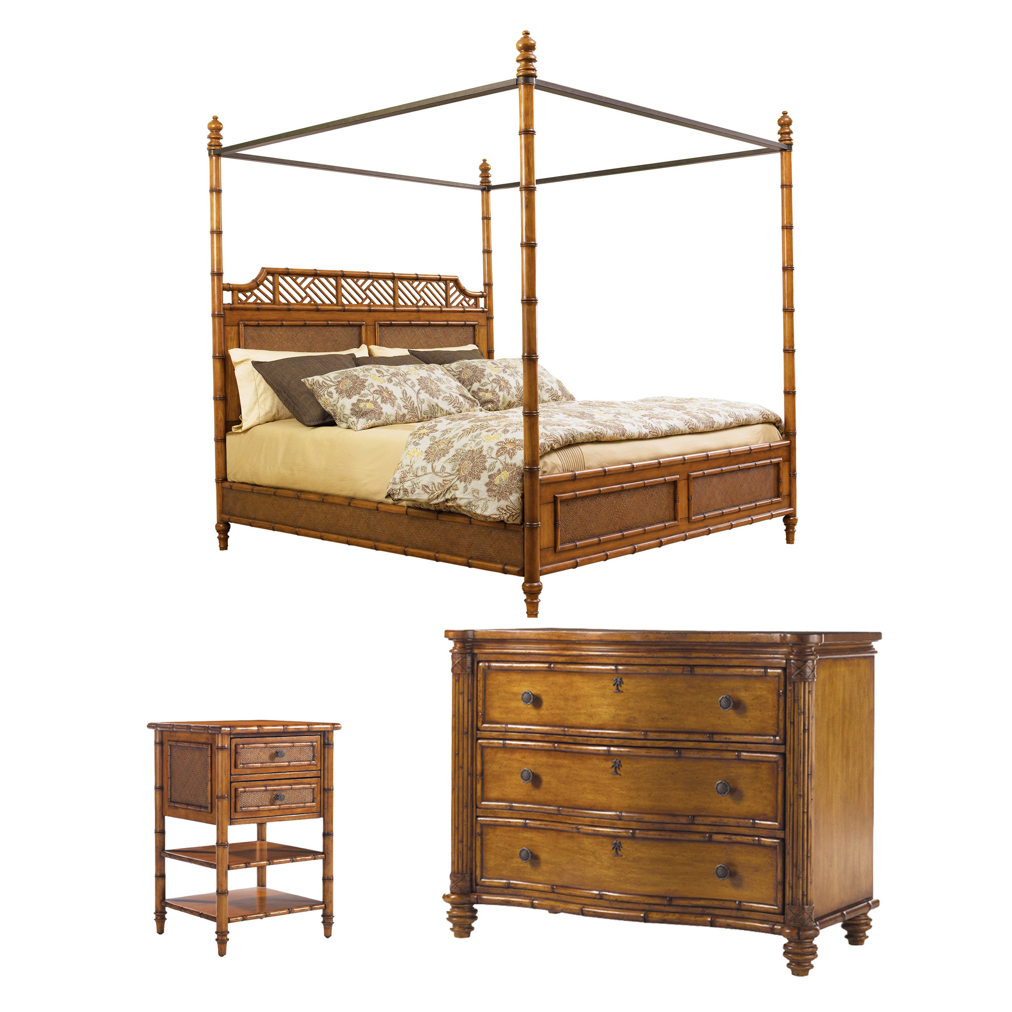 Tommy Bahama Home Island Estate Panel Customizable Bedroom Set